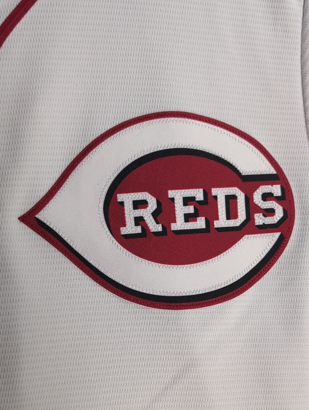 Nike Cincinnati Reds Mike Moustakas #9 MLB Stitched Baseball Jersey Medium White - Picture 7 of 12